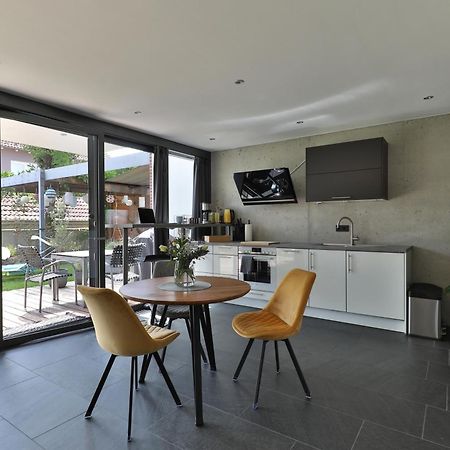 Modernes Studio-Apartment غيرستهوفن المظهر الخارجي الصورة