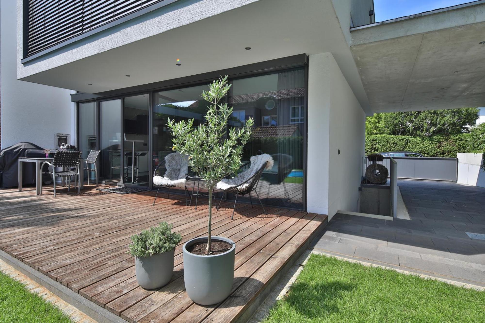 Modernes Studio-Apartment غيرستهوفن المظهر الخارجي الصورة
