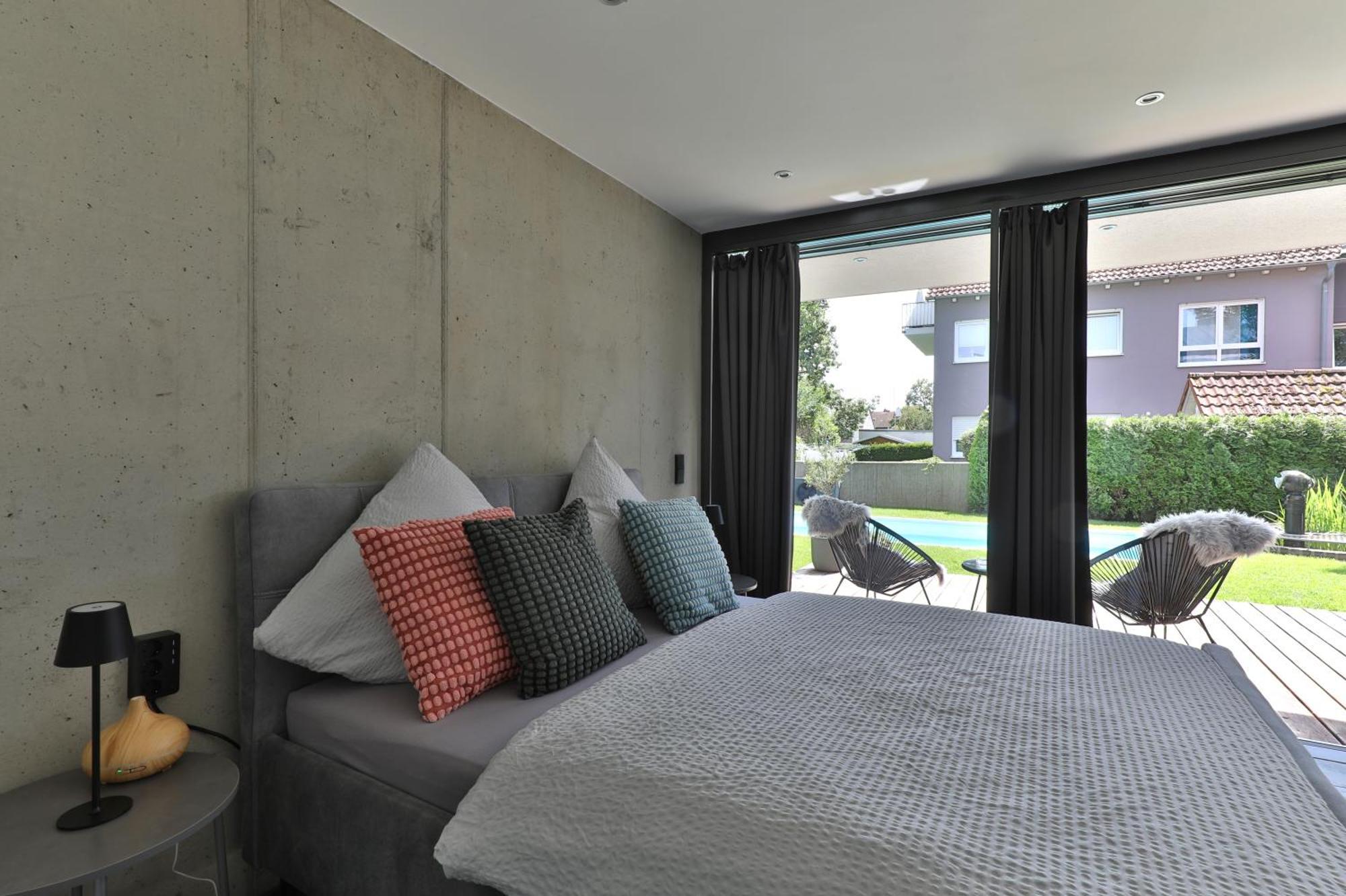 Modernes Studio-Apartment غيرستهوفن المظهر الخارجي الصورة