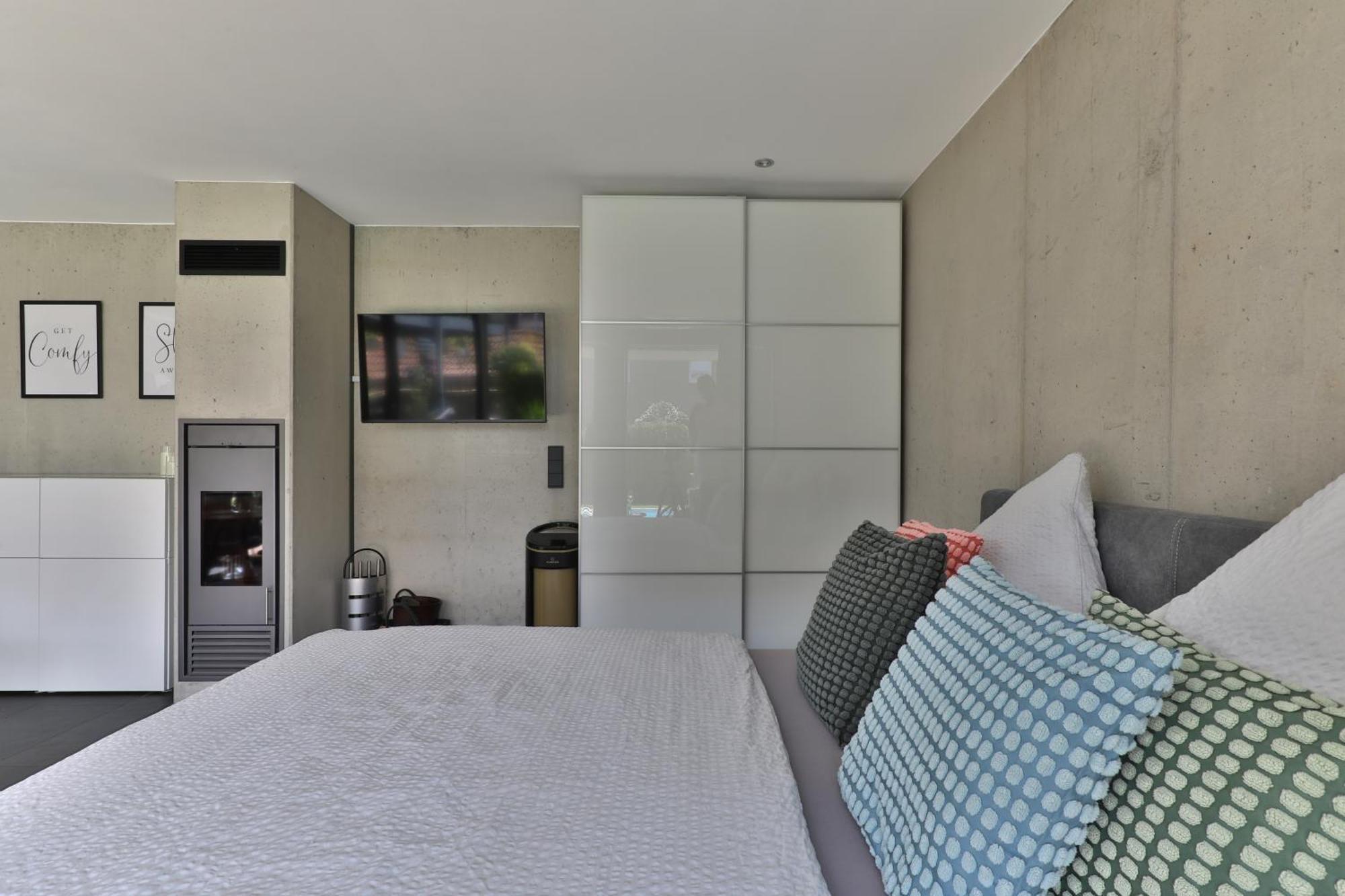 Modernes Studio-Apartment غيرستهوفن المظهر الخارجي الصورة
